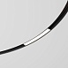 Slim Magnetic Трековый светильник для радиусного шинопровода 8W 4200K Planar чёрный Ø 1200мм 85181/01 Elektrostandard - фото