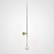 Настенный Светильник Lines Ball 150 Gold Imperiumloft 178058-26 - фото