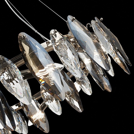 Люстра подвесная ST-Luce Никель/Прозрачный E14 8*40W SL1227.103.08 - фото