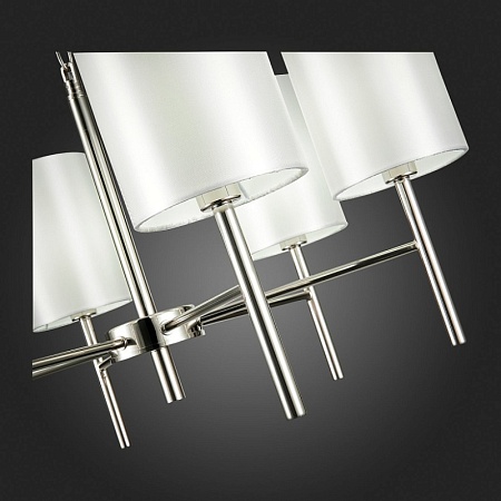 Светильник подвесной Никель/Белый E14 6*40W SLE107303-06 - фото