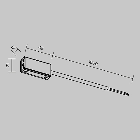 Комплектующие для трековой системы Technical TRA200B-11B-100 - фото