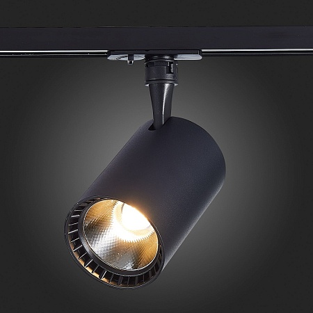 Св-к трек. Черный LED 1*20W 4000K 1 800Lm Ra≥90 36° IP20 L118xW78xH174 100-240V ST351.446.20.36 - фото