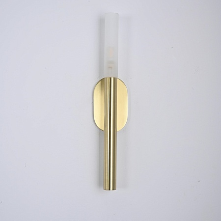 Бра Rousseau Small Bath Sconce Brass Imperiumloft 192930-22 - фото