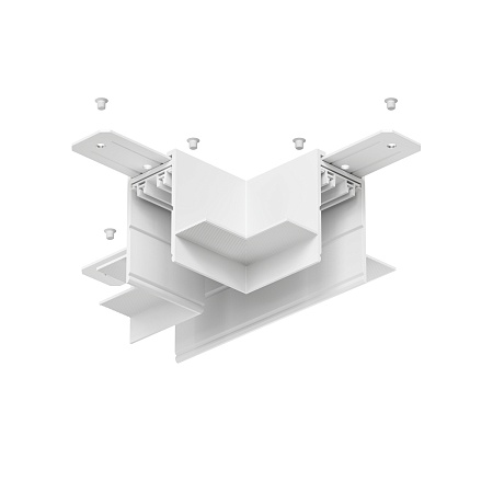 TR2113-WH Коннектор трека SMART для ГКЛ , \"Т\" образный, механический , белый - фото