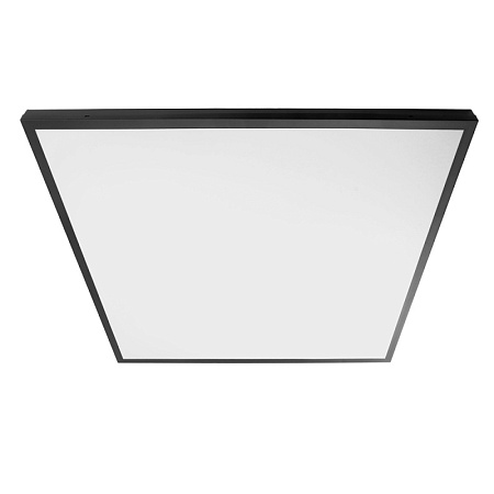 Светодиодная панель Feron AL2117 встраиваемая Армстронг 40W 6500K черный ЭПРА в комплекте - фото