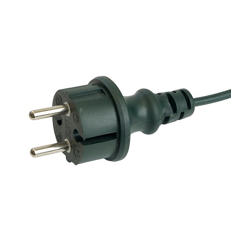 Светодиодная гирлянда на бобине Feron CL98 линейная 50м + 3м 230V 2700К, c питанием от сети, зеленый шнур - фото