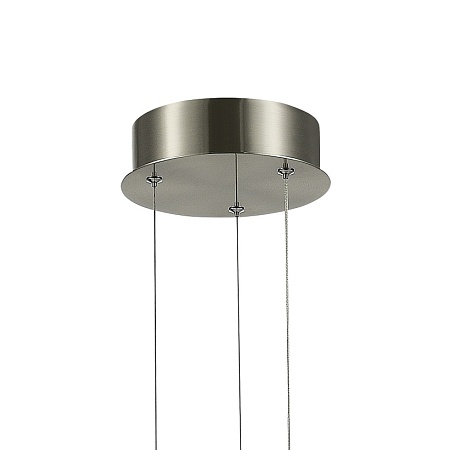 Светильник подвесной ST-Luce Никель/Прозрачный LED 1*20W 4000K SL6235.103.20 - фото