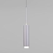 Подвесной акцентный светильник Eurosvet 50203/1 LED матовое серебро