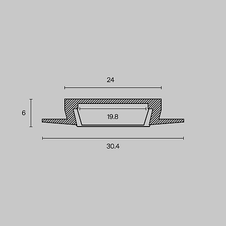 Комплектующие к светодиодной ленте Led Strip ALM003S-2M - фото