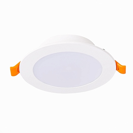 Св-к встр. Белый LED 1*12W 4000K 900Lm Ra80 110° IP20 D120xH30 220-240V ST210.548.12 - фото