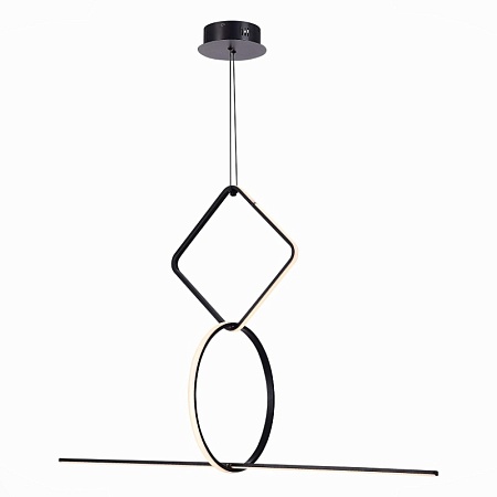 Светильник подвесной ST-Luce Черный LED 1*50W 3000K SL6113.453.01 - фото