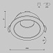 Встраиваемый светильник Technical Share DL051-U-1BMG - фото