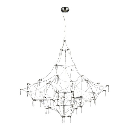 Светильник подвесной ST-Luce Хром/Прозрачный LED 114*0,5W 3000K SL6601.113.114 - фото