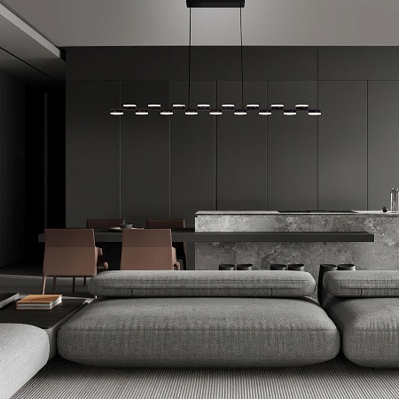 Подвесной светильник Eurosvet 90332/17 черный - фото