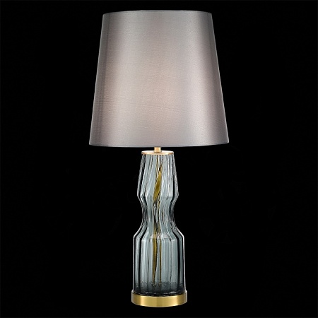 Прикроватная лампа ST-Luce Дымчатый,Латунь/Серый E27 1*40W SL1005.104.01 - фото