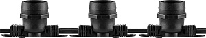 Гирлянда Feron CL50-100 Белт-лайт 230V черный IP65 100м