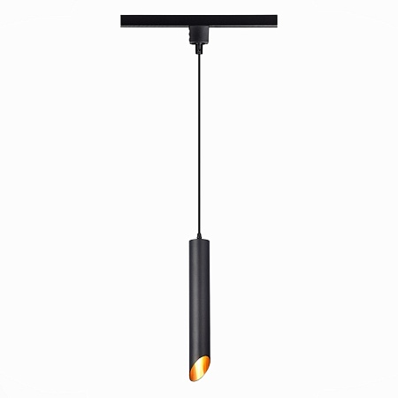 Светильник трековый Черный GU10 1*50W IP20 D60xH400 220V Без ламп ST152.416.01 - фото