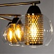 Потолочная люстра Arte Lamp MANCHESTER A7045PL-8BK - фото