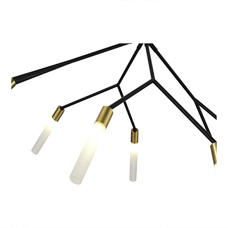 Светильник подвесной Черный, латунь/Белый G9 8*5W SLE1129-403-08 - фото