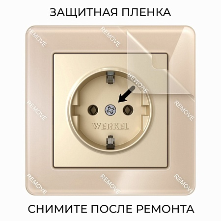 Рамка из акрила на 1 пост Acrylic айвори W0012743 - фото