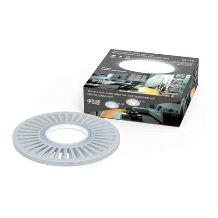 Точечный встраиваемый светильник GAUSS BL136_GAUSS - фото