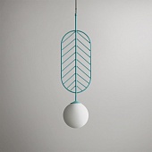 Подвесной Светильник Leaf C Голубой Imperiumloft 178142-26