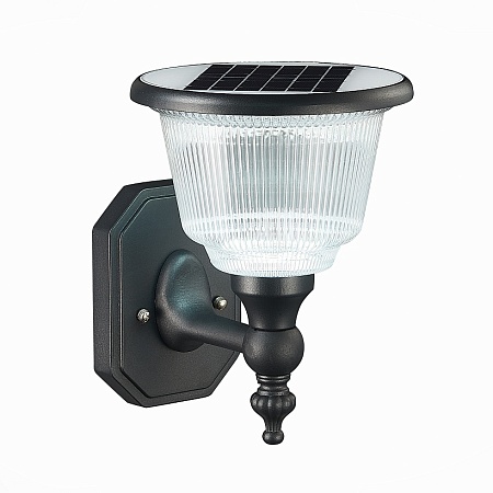 Светильник уличный настенный ST-Luce Черный/Черный, Прозрачный LED 1*2W 3000-6000K SL9502.401.01 - фото