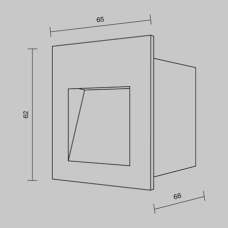 Подсветка для лестниц Outdoor Arca O038-L3B - фото