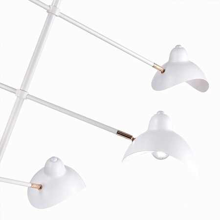 Люстра подвесная ST-Luce Белый/Белый E14 6*60W SL1801.503.06 - фото