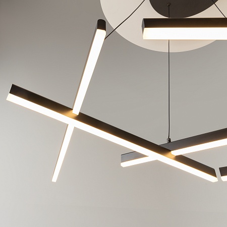 Подвесной светильник Maytoni Line MOD016PL-L80BK - фото