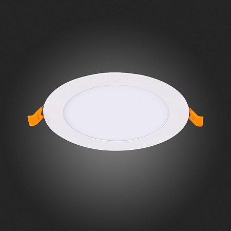 Св-к встр. Белый LED 1*9W 3000K 585Lm Ra80 110° IP20 D145xH8 90-265V ST209.538.09 - фото