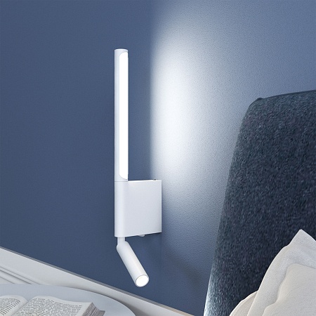 Настенный светодиодный светильник Sarca 40111/LED белый Elektrostandard - фото