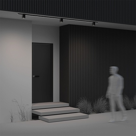 Уличный трековый светильник Outdoor O-TR01-3-S-16WB3K - фото