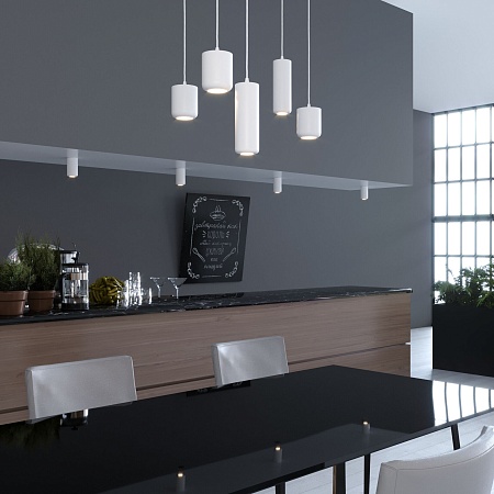Подвесной светодиодный светильник 15W 4000K белый 50249 LED Elektrostandard - фото