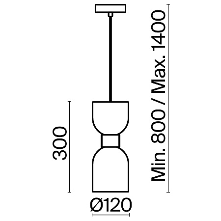 Подвесной светильник Freya FR5203PL-01CH1 - фото