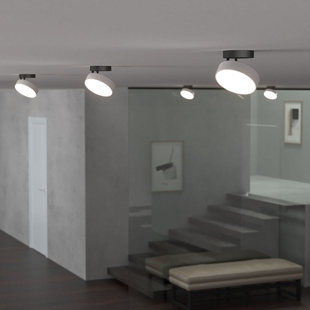 Накладной светодиодный светильник Pila белый 25135/LED Elektrostandard - фото