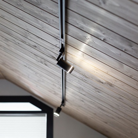 Однофазный шинопровод черный 1м 85079/00 Elektrostandard - фото