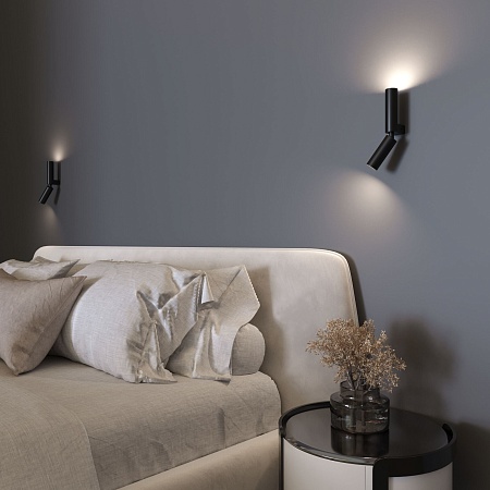 Настенный светильник Eurosvet 40020/1 LED черный - фото