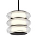 Светильник подвесной ST-Luce черный/прозрачный LED 1*16W 3000K SL6239.403.03 - фото