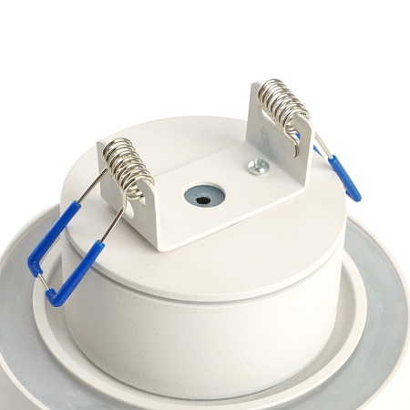 Светильник потолочный Feron HL367 Barrel AURA 12W, 230V, GX53, белый IP44 - фото