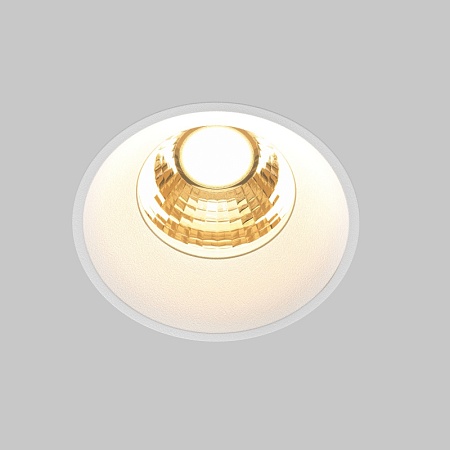 Встраиваемый светильник Technical Round DL058-7W2.7K-TRS-W - фото