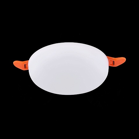Св-к встр. Белый LED 1*8W 4000K 690Lm Ra80 180° IP44 D90xH20 85-265V ST700.548.08 - фото