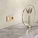 Рамка из металла на 2 поста Аluminium шампань алюминий W0021711 - фото