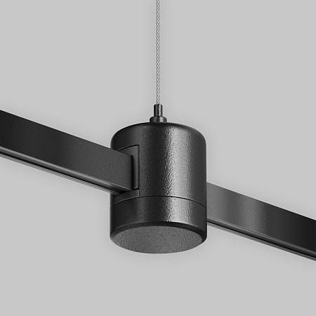 Подвес тросовый Hang с прямым коннектором питания Flarity черный - фото