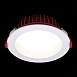 Св-к встр. Белый LED 1*24W 3000K 1 920Lm Ra80 100° IP44 D165xH54 100-240VV ST752.538.24 - фото
