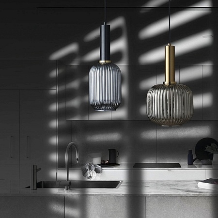 2070-A+BL Подвесной светильник LOFT IT Iris - фото