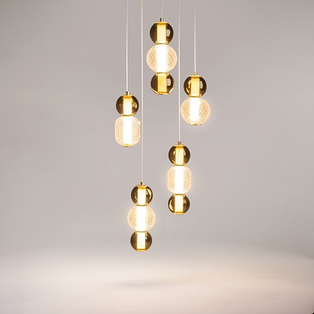 Подвесной светильник Maytoni Drop MOD273PL-L80G3K - фото