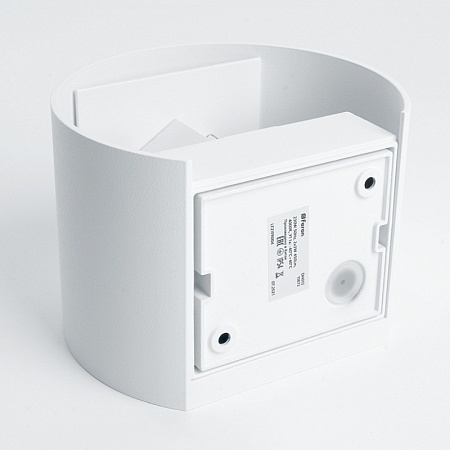 Светильник садово-парковый Feron PL200 на стенувниз  60W E27 230V, белый - фото