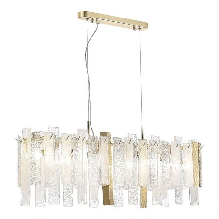 Люстра подвесная ST-Luce Золотистый/Белый, Золотистый E14 8*40W SL1636.203.08 - фото