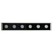 LL-893 Светодиодный линейный прожектор для подсветки стен, синий, 250*40*25mm, 6W DC24V, IP65 - фото